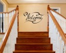 Welcome Quotes Wall Decal Family Vinyl Art Stickers